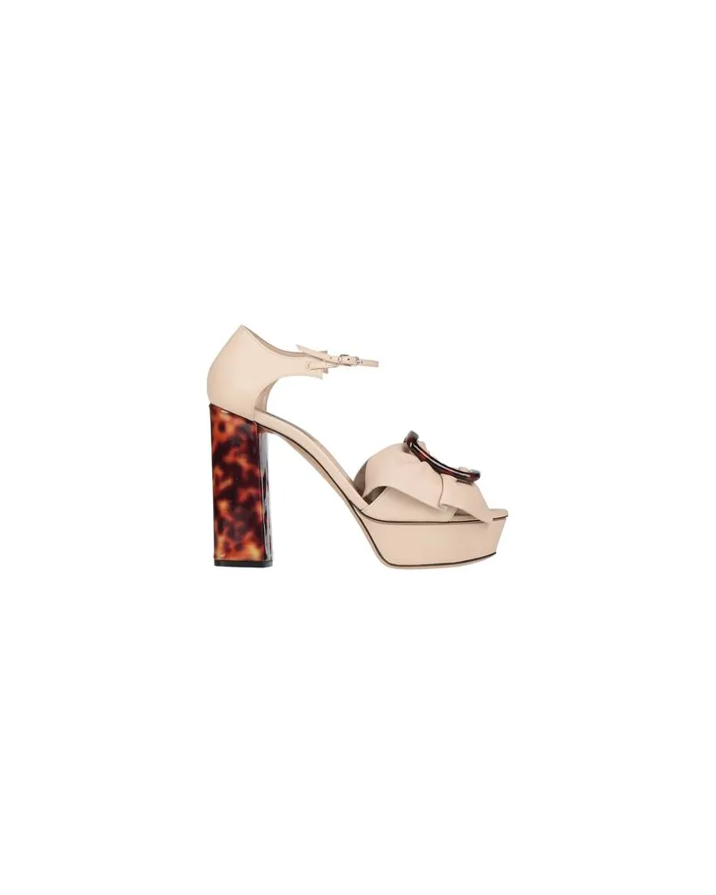 Casadei SCHUHE - Sandalenauf YOOX.COM Beige