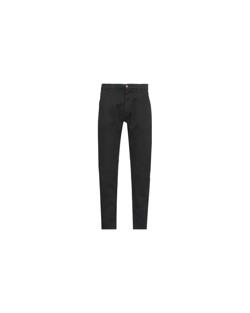 OFFICINA 36 HOSEN & RÖCKE - Jeanshosenauf YOOX.COM Schwarz
