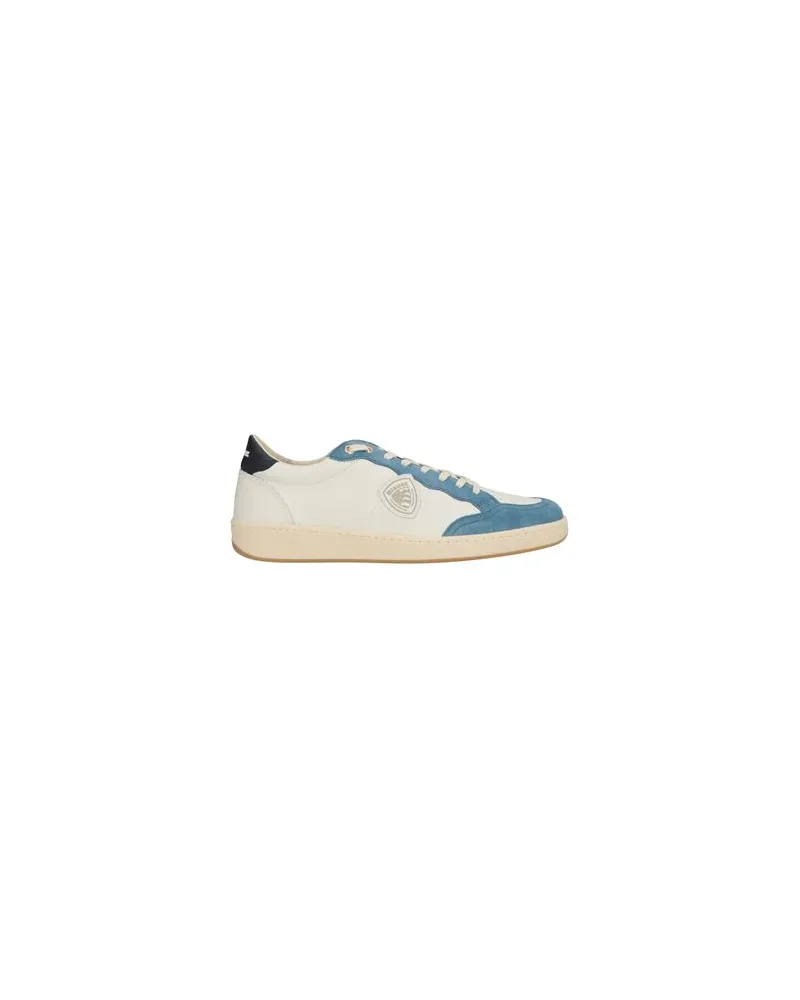 Blauer SCHUHE - Sneakersauf YOOX.COM Weiß