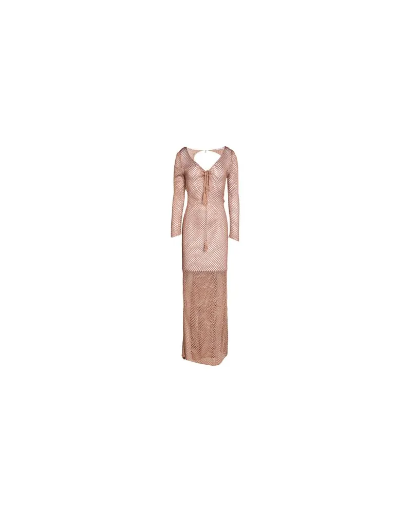 Patrizia Pepe KLEIDER - Maxi-Kleiderauf YOOX.COM Kamel