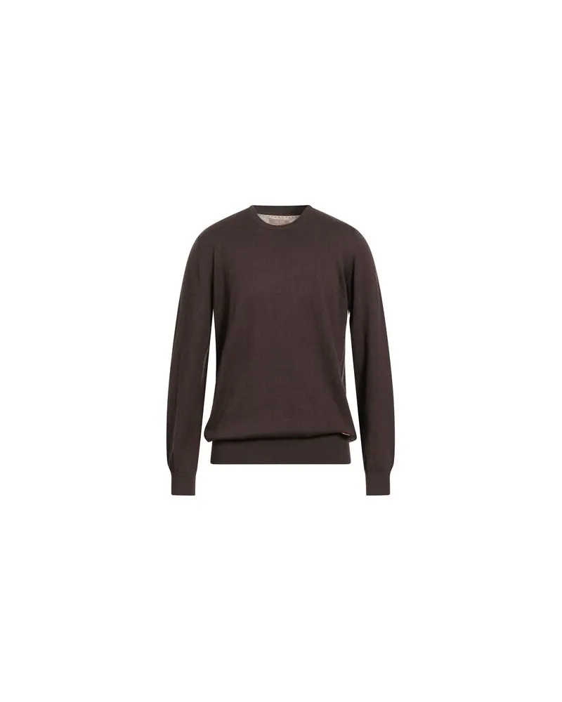 YES ZEE by Essenza STRICKWAREN - Pulloverauf YOOX.COM Schokobraun