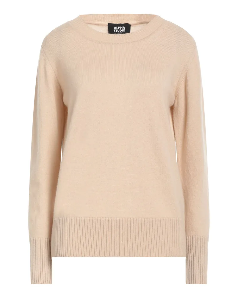 Alpha Studio Pullover Beige