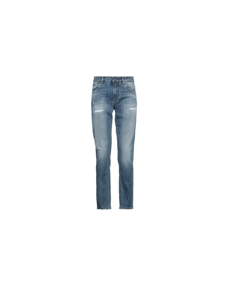 Dolce & Gabbana HOSEN & RÖCKE - Jeanshosenauf YOOX.COM Blau