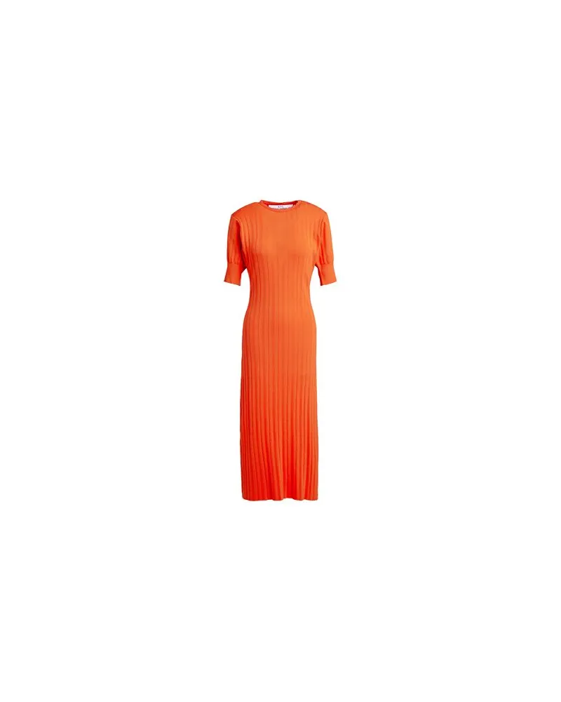 A.P.C. X NATACHA RAMSAY-LEVI - KLEIDER - Midi-Kleiderauf YOOX.COM Orange