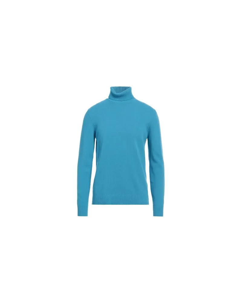 Roberto Collina STRICKWAREN - Rollkragenpulloverauf YOOX.COM Azurblau