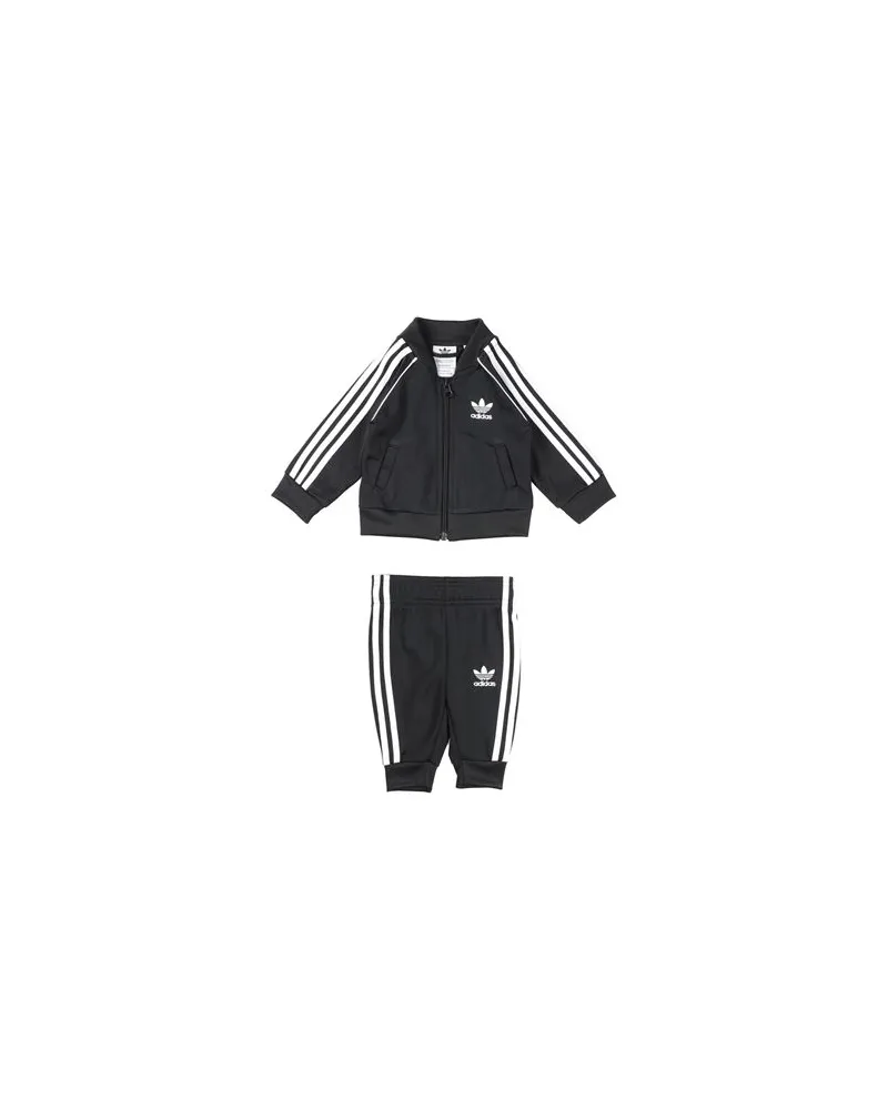 adidas SST TRACKSUIT   - NEUGEBORENE - Babykleidung-Setsauf YOOX.COM Schwarz
