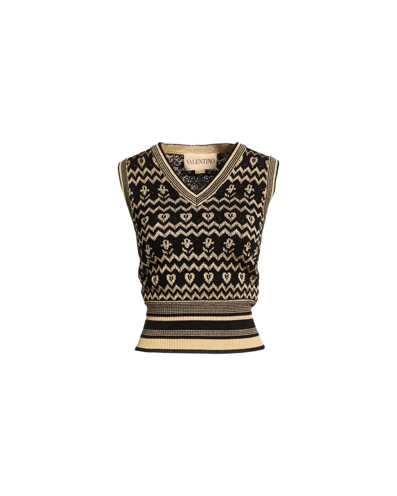 Valentino Garavani STRICKWAREN - Pulloverauf YOOX.COM Schwarz