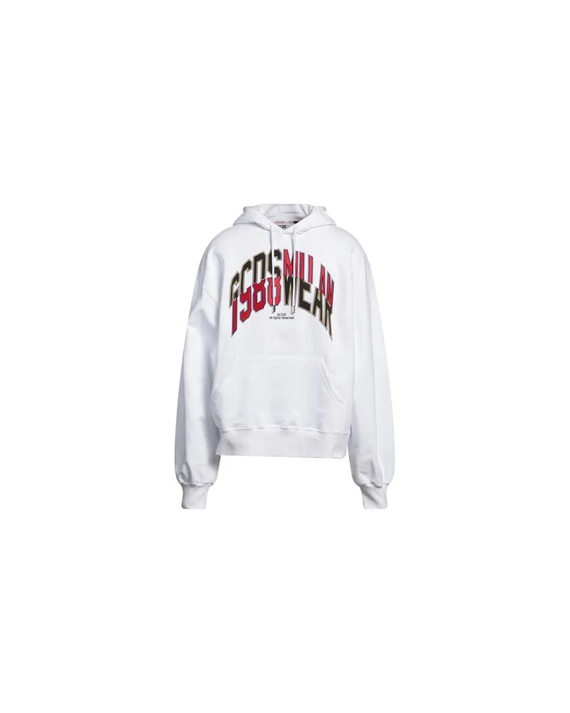 GCDS TOPS - Sweatshirtsauf YOOX.COM Weiß