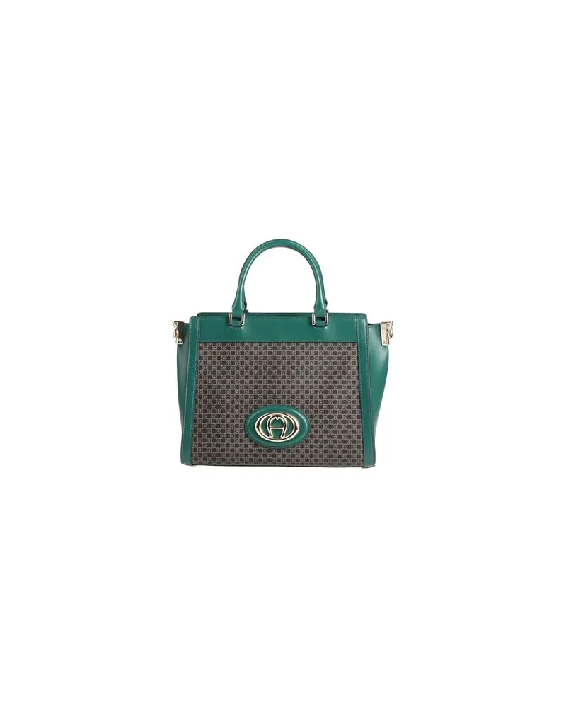 Aigner TASCHEN - Handtaschenauf YOOX.COM Dunkelgrün