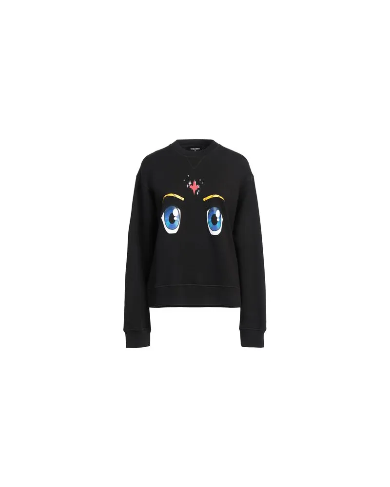 Dsquared2 TOPS - Sweatshirtsauf YOOX.COM Schwarz