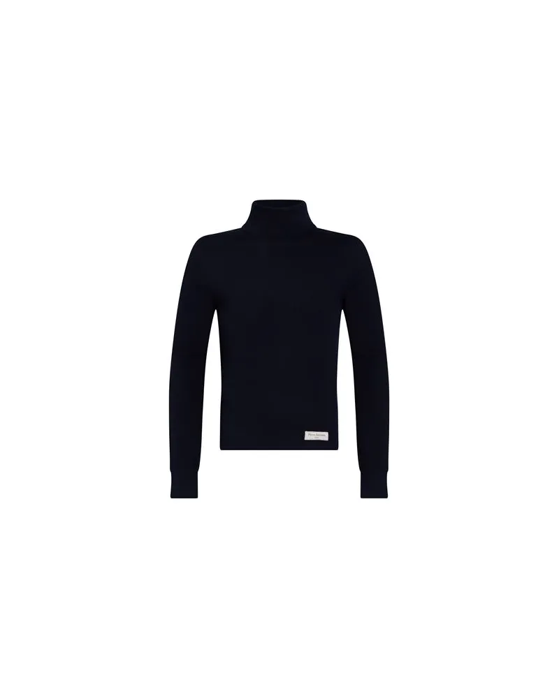 Balmain STRICKWAREN - Rollkragenpulloverauf YOOX.COM Nachtblau