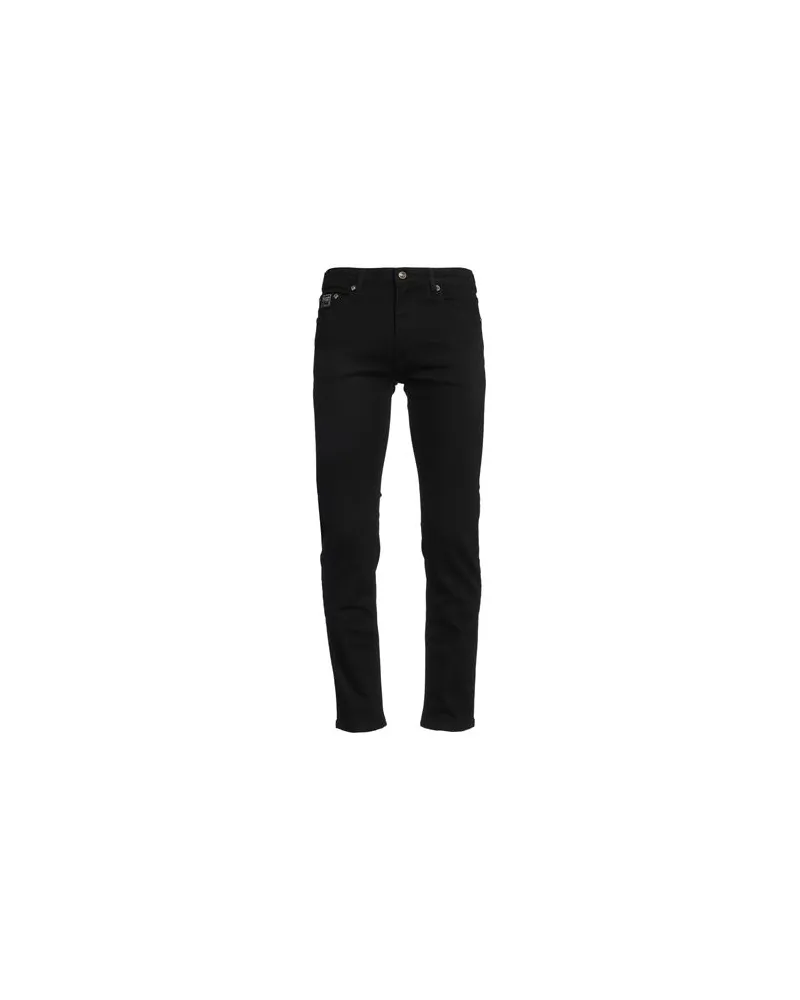 Versace Jeans HOSEN & RÖCKE - Jeanshosenauf YOOX.COM Schwarz