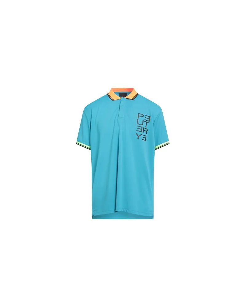 Peuterey TOPS - Poloshirtsauf YOOX.COM Azurblau