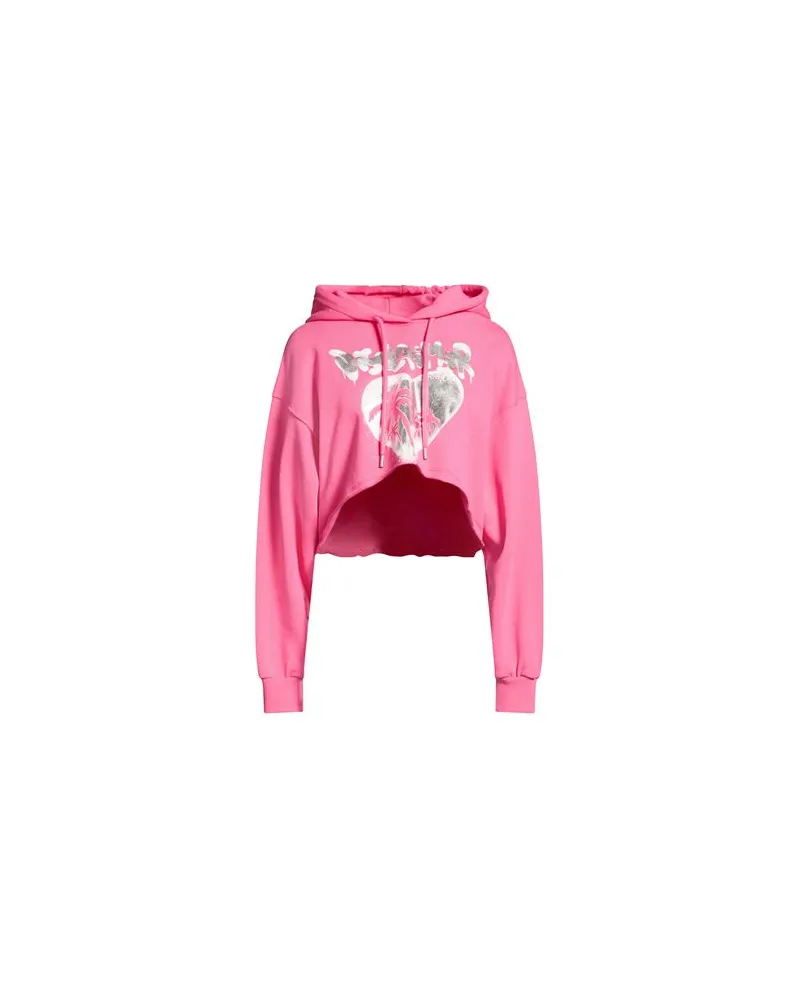 DISCLAIMER TOPS - Sweatshirtsauf YOOX.COM Fuchsia