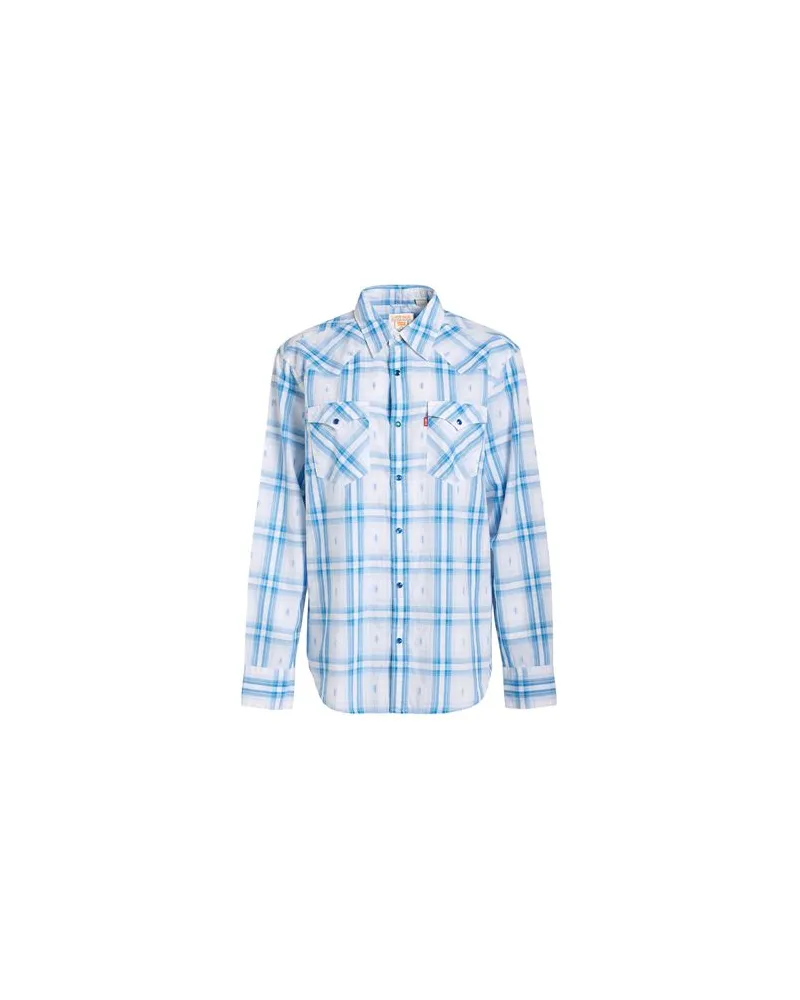 Levi's LEVI TOPS - Hemdenauf YOOX.COM Hellblau