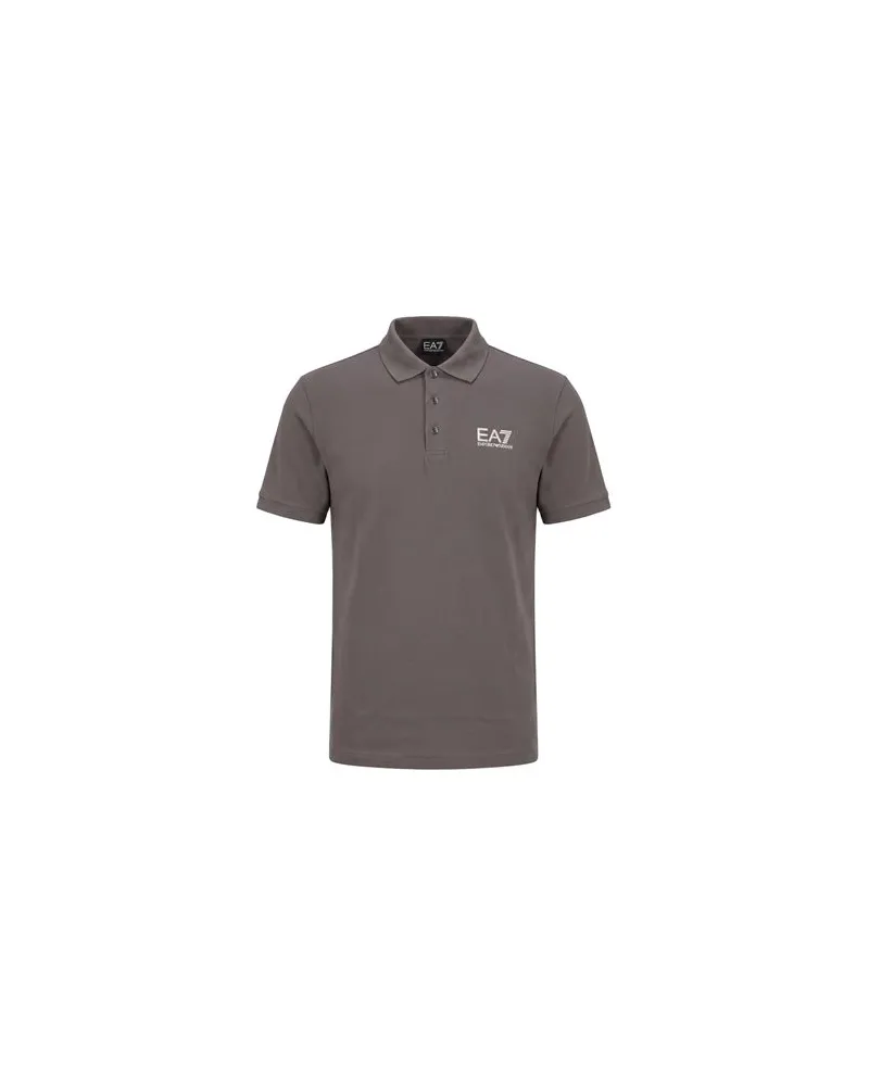 EA7 TOPS - Poloshirtsauf YOOX.COM Maulwurfsgrau