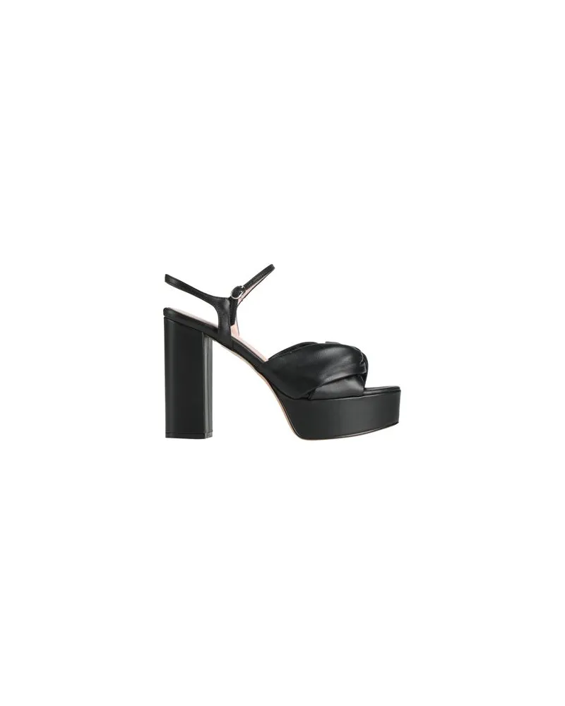 Anna F. SCHUHE - Sandalenauf YOOX.COM Schwarz
