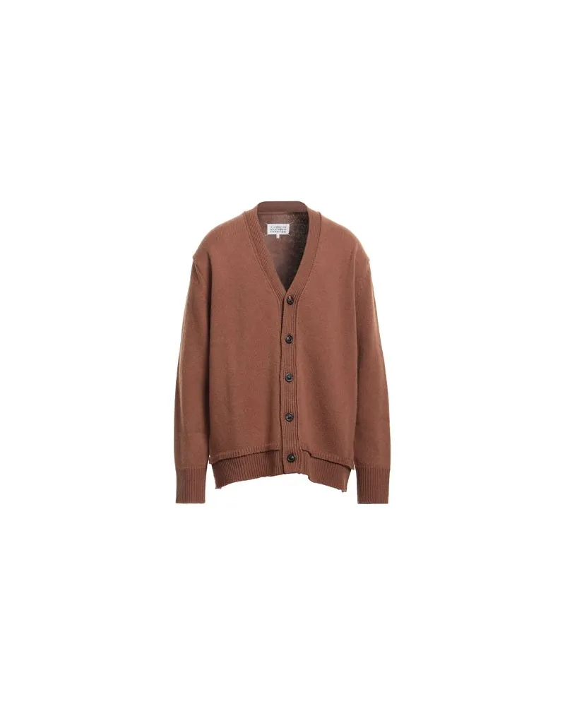 Maison Margiela STRICKWAREN - Strickjackenauf YOOX.COM Kamel