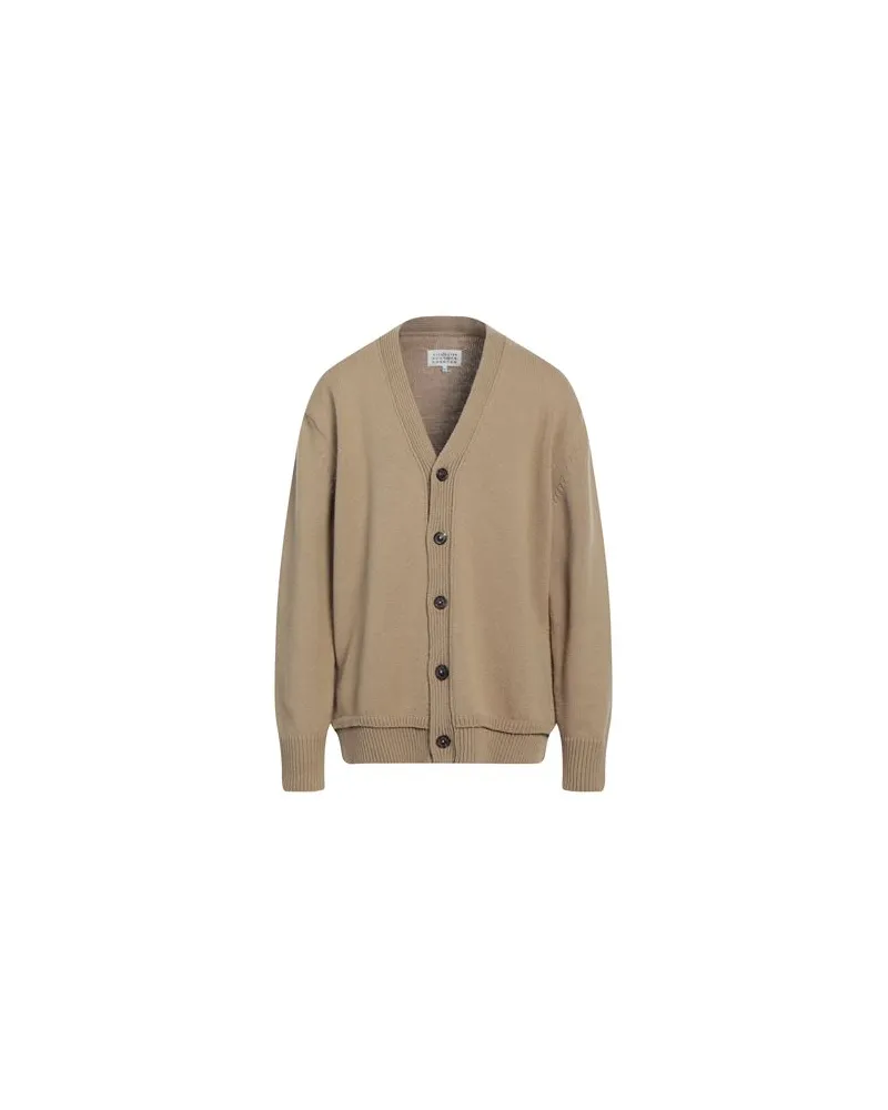 Maison Margiela STRICKWAREN - Strickjackenauf YOOX.COM Sand