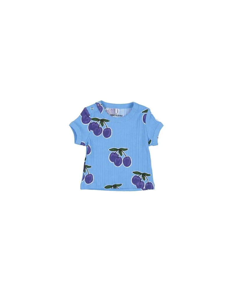 Mini Rodini TOPS - T-shirtsauf YOOX.COM Azurblau