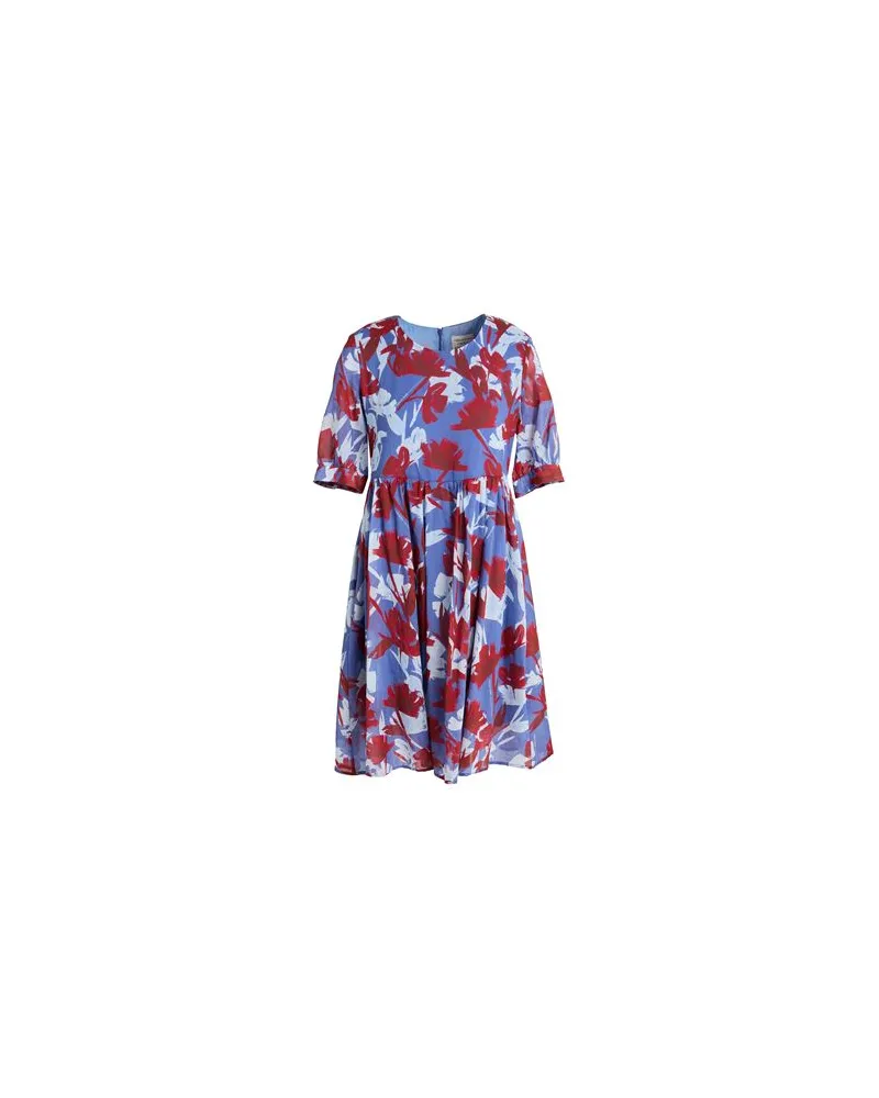 Alessia Santi KLEIDER - Mini-Kleiderauf YOOX.COM Taubenblau