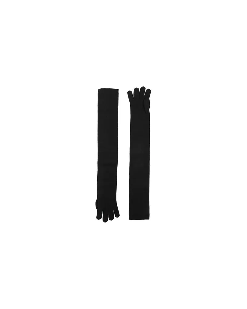 Max Mara SFILATA - ACCESSOIRES - Handschuheauf YOOX.COM Schwarz
