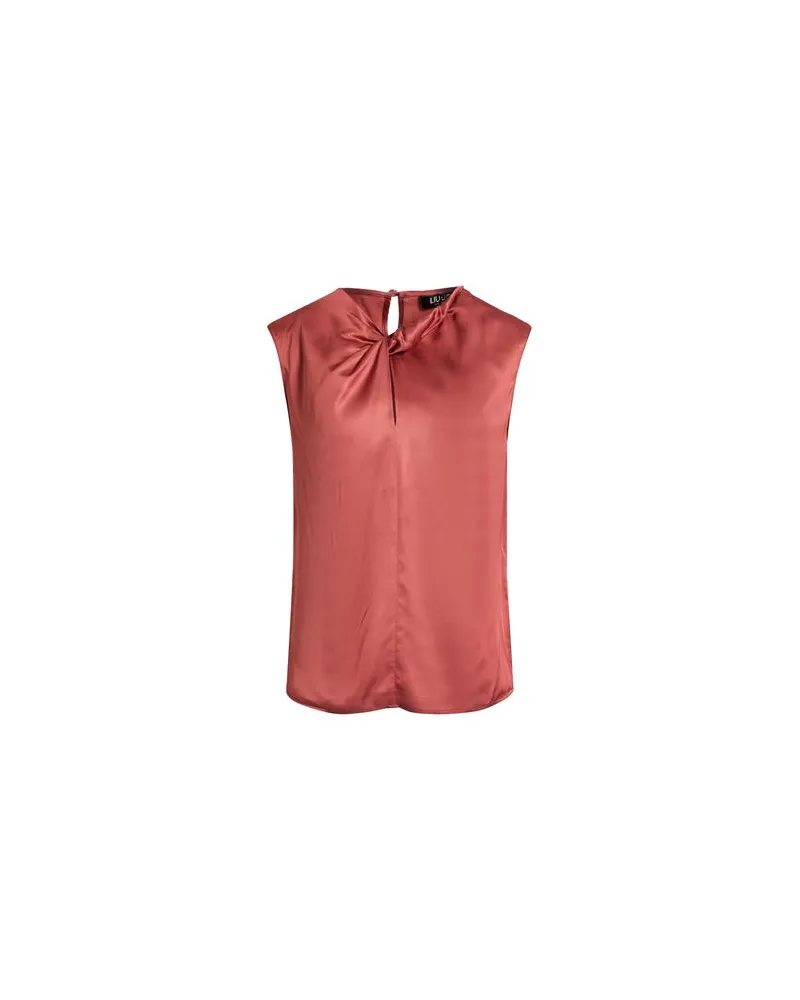 Liu Jo TOPS - Topsauf YOOX.COM Rostrot
