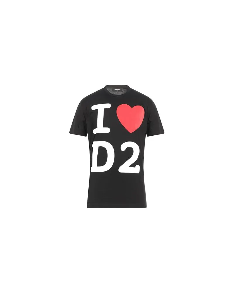 Dsquared2 TOPS - T-shirtsauf YOOX.COM Schwarz