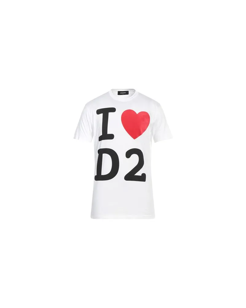 Dsquared2 TOPS - T-shirtsauf YOOX.COM Weiß