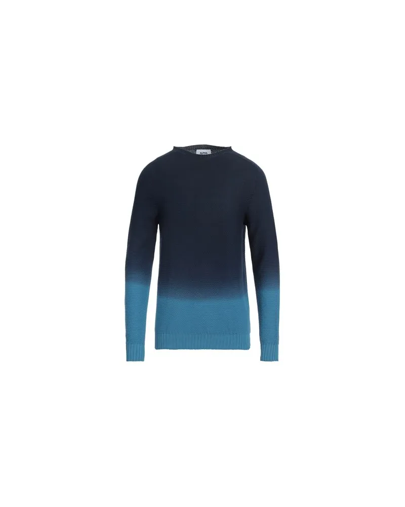 Alpha Studio STRICKWAREN - Pulloverauf YOOX.COM Marineblau