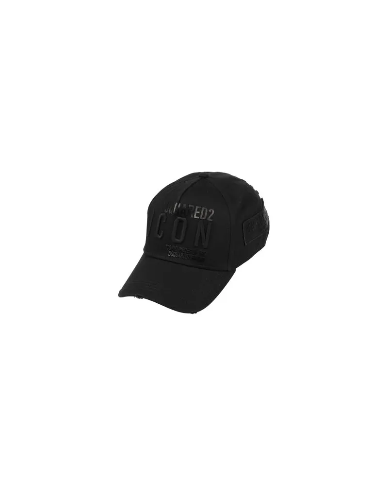 Dsquared2 ICON - ACCESSOIRES - Mützen & Hüteauf YOOX.COM Schwarz