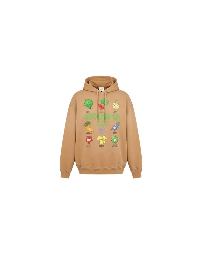 VETEMENTS TOPS - Sweatshirtsauf YOOX.COM Hellbraun