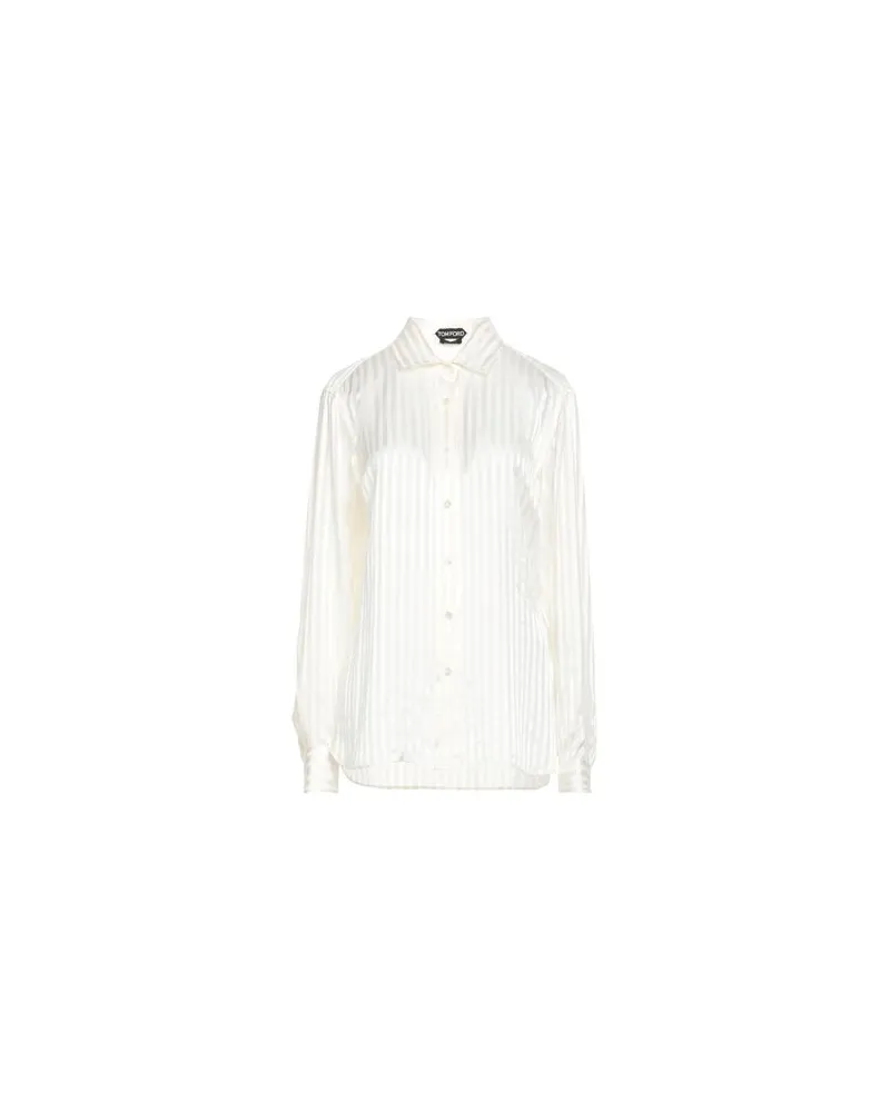 Tom Ford TOPS - Hemdenauf YOOX.COM Cremeweiß