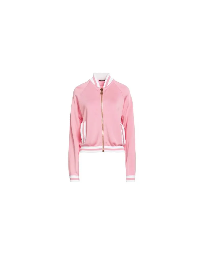 Balmain STRICKWAREN - Strickjackenauf YOOX.COM Rosa