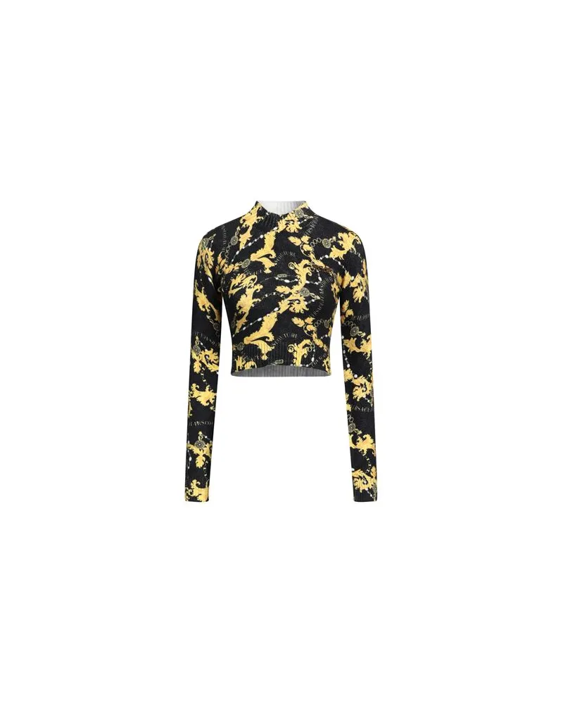 Versace Jeans STRICKWAREN - Rollkragenpulloverauf YOOX.COM Schwarz