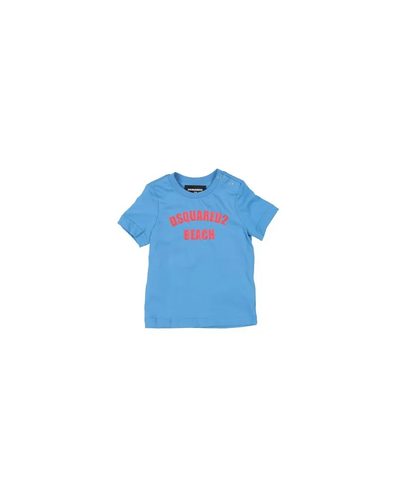 Dsquared2 TOPS - T-shirtsauf YOOX.COM Azurblau