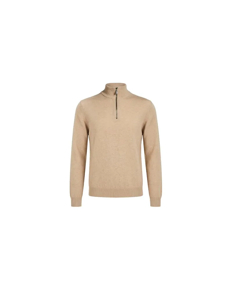 Alpha Studio STRICKWAREN - Rollkragenpulloverauf YOOX.COM Beige