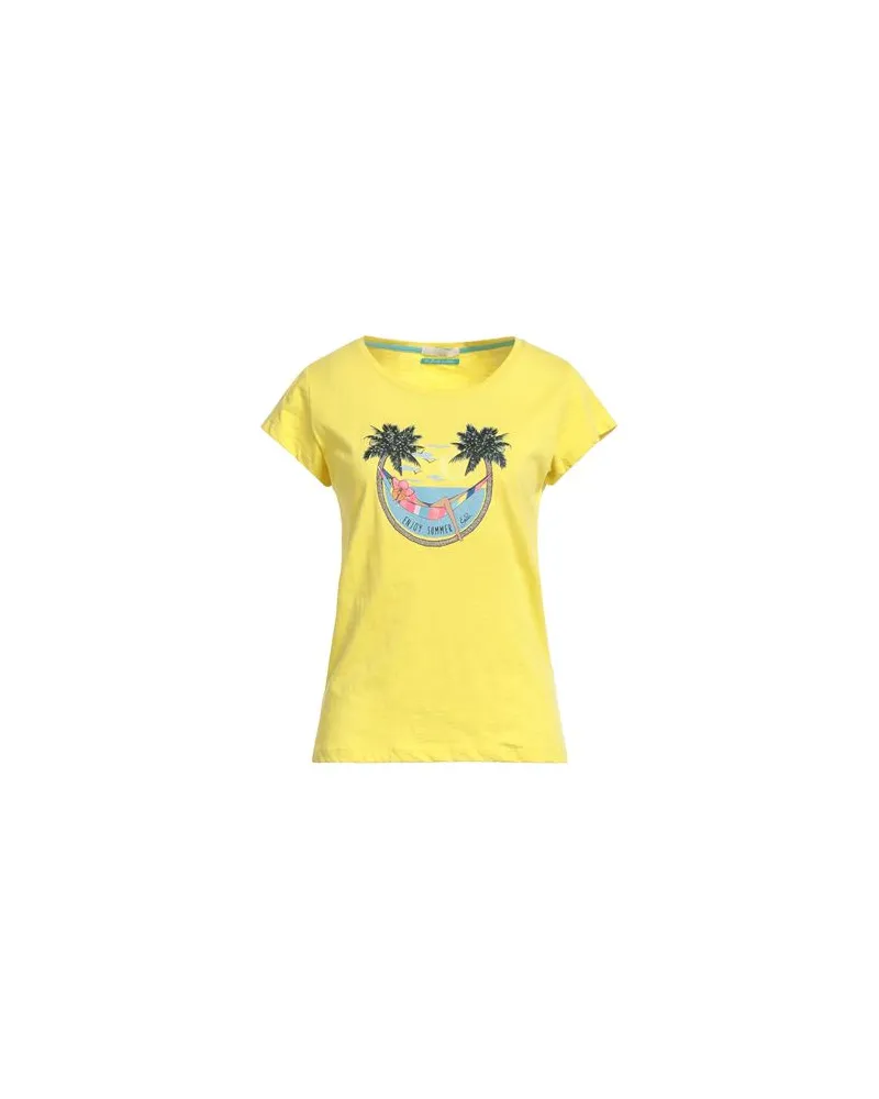 YES ZEE by Essenza TOPS - T-shirtsauf YOOX.COM Gelb