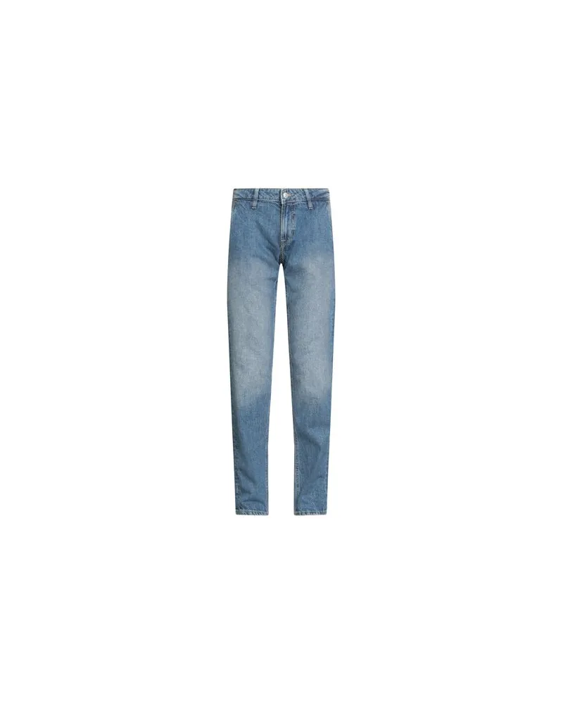 Guess HOSEN & RÖCKE - Jeanshosenauf YOOX.COM Blau