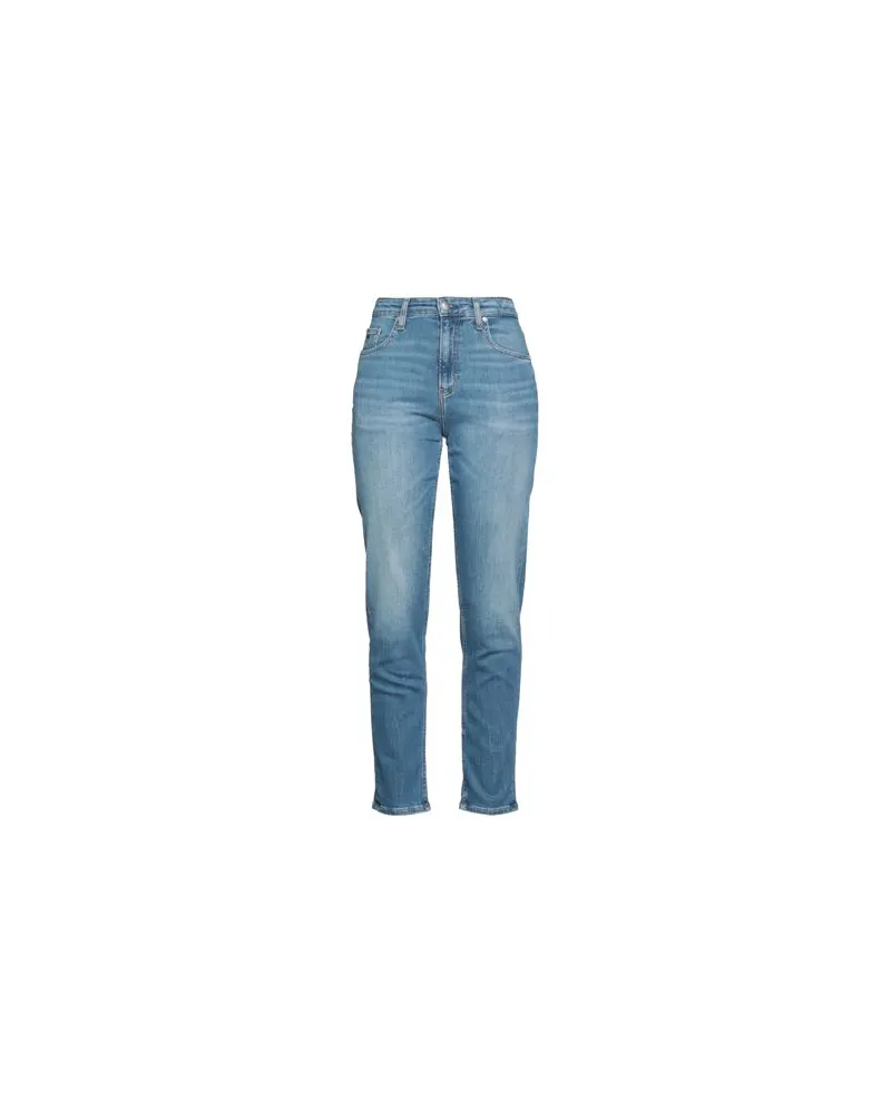 Calvin Klein HOSEN & RÖCKE - Jeanshosenauf YOOX.COM Blau