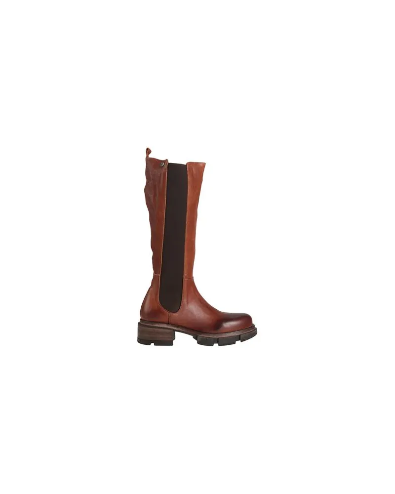 O.X.S. SCHUHE - Stiefelauf YOOX.COM Lederfarben