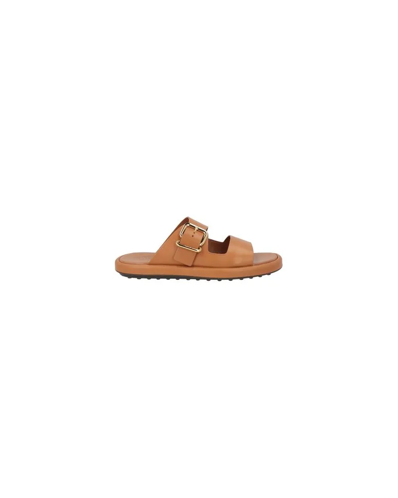 TOD'S SCHUHE - Sandalenauf YOOX.COM Braun