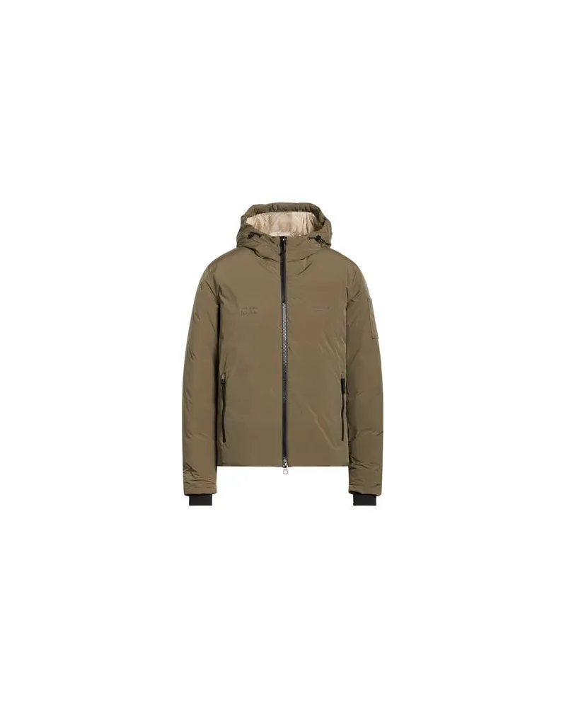 RefrigiWear JACKEN & MÄNTEL - Pufferjacken & Daunenjackenauf YOOX.COM Militärgrün