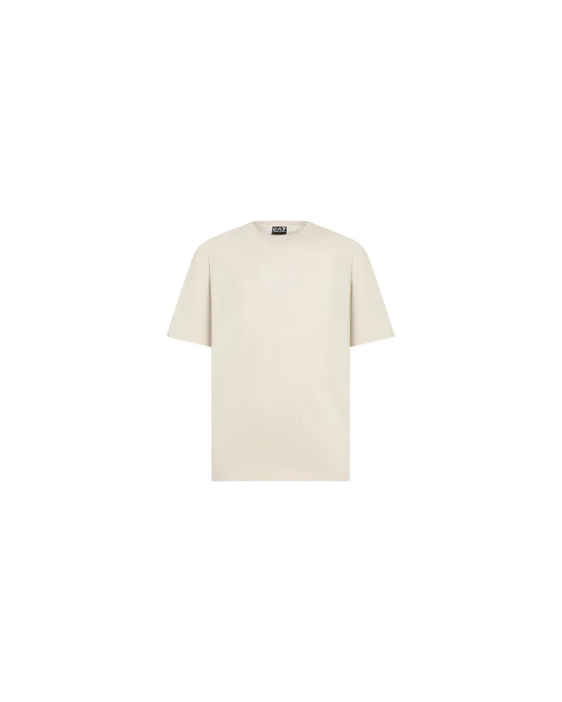 EA7 TOPS - T-shirtsauf YOOX.COM Cremeweiß