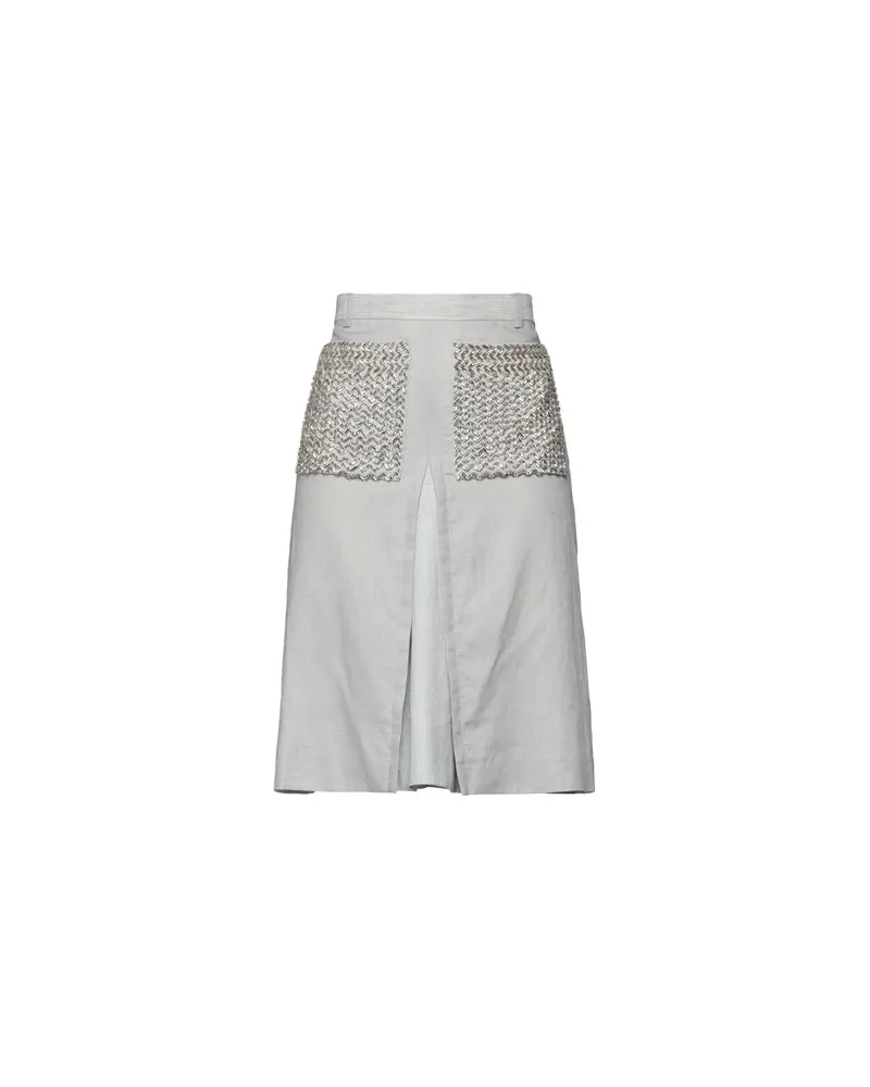 Burberry HOSEN & RÖCKE - Midi-Röckeauf YOOX.COM Hellgrau