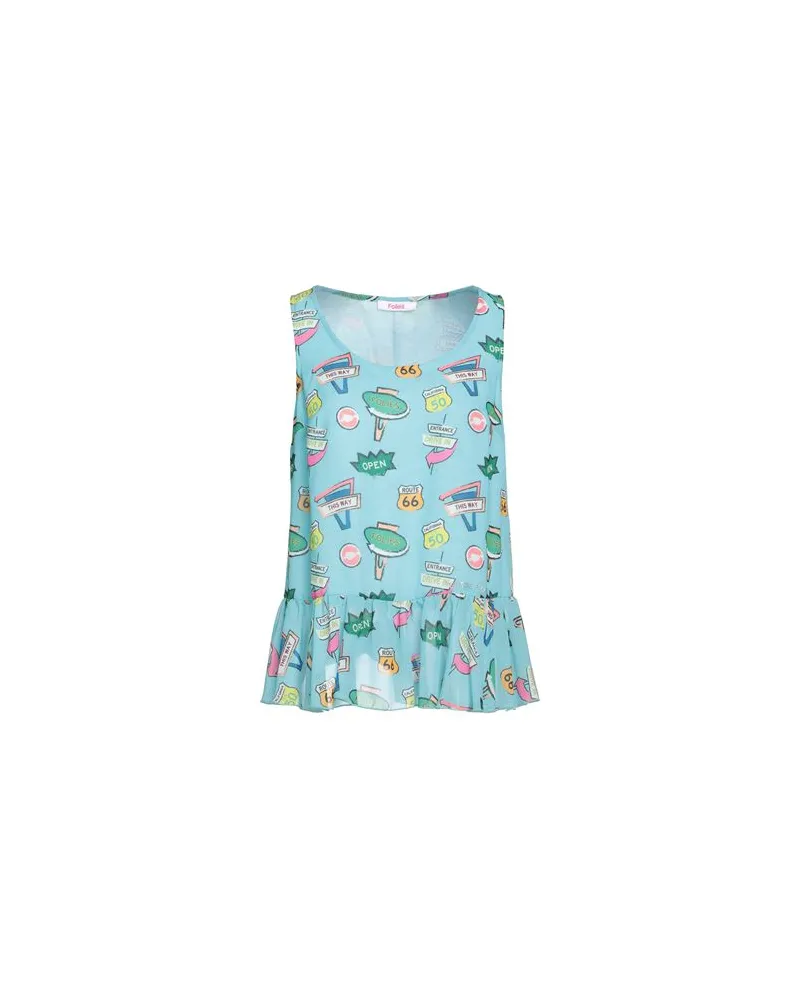 Blumarine TOPS - Topsauf YOOX.COM Tūrkis