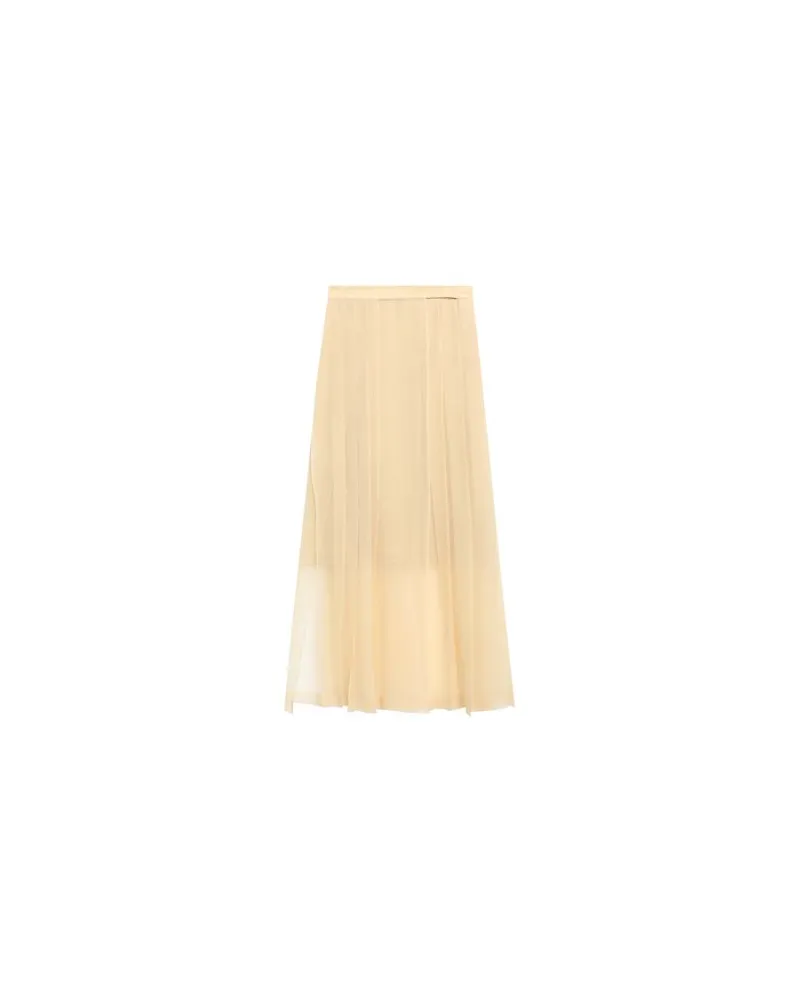 Brunello Cucinelli HOSEN & RÖCKE - Maxi-Röckeauf YOOX.COM Sand