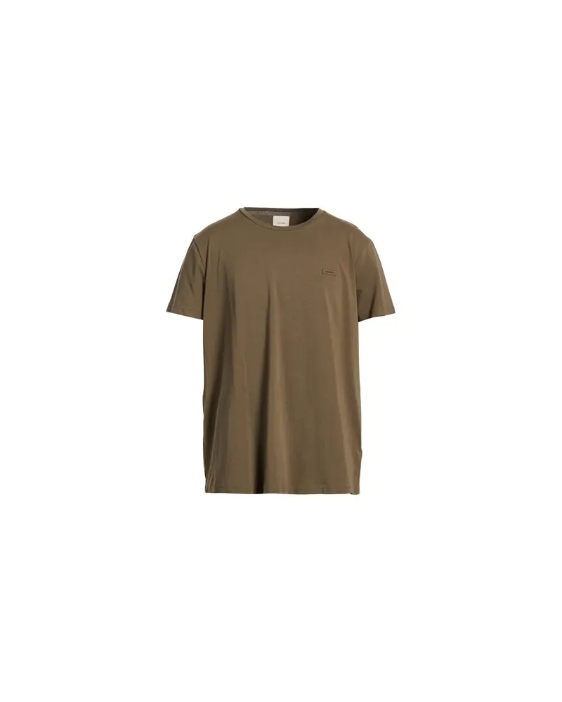Calvin Klein TOPS - T-shirtsauf YOOX.COM Militärgrün