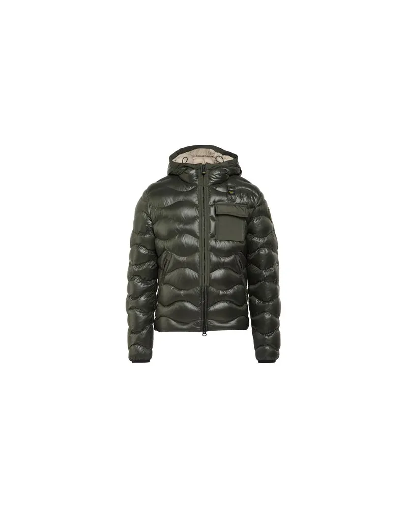 Blauer JACKEN & MÄNTEL - Pufferjacken & Daunenjackenauf YOOX.COM Militärgrün