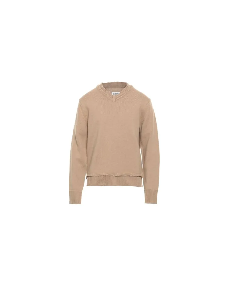 Maison Margiela STRICKWAREN - Pulloverauf YOOX.COM Sand